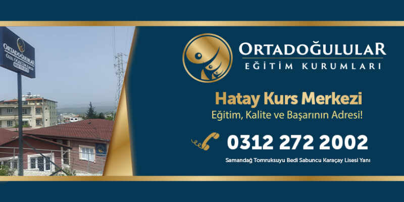 Hatay En İyi Dershaneler